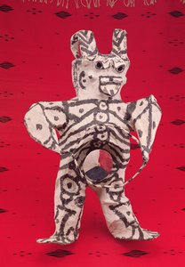 Figura del Día de los Muertos, de Oaxaca de Mexican School