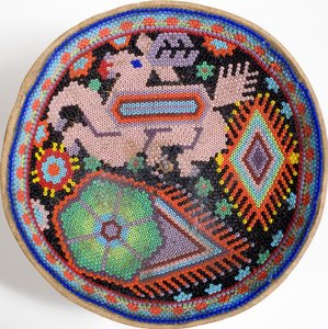 Cuenco Huichol de la Sierra Madre, México de Mexican School