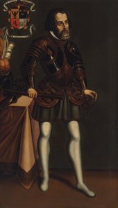 Retrato de Hernán Cortés