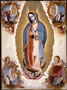 La Virgen de Guadalupe de Mexican School