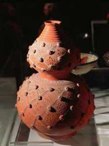 Jarrón en forma de calabaza