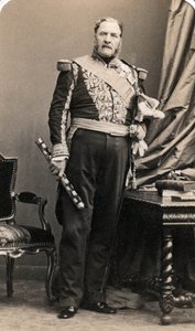 Retrato del mariscal Forey (1804-1872). Fotografía de Mayer y Pierson de Meyer and Pierson