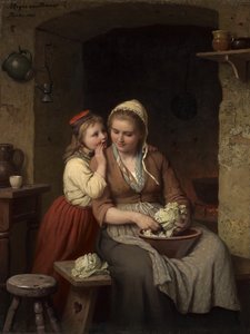 El secreto, 1885 de Meyer von Bremen