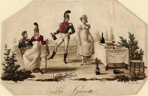 Gavota, c. 1815 de Meynier Saint Fal