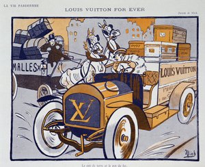 Publicidad para Louis Vuitton por Mich de Mich