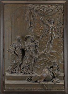 Los relieves de Stowe: posiblemente la Verdad revelándose a las Artes Liberales, c.1715 de Michael (attr.to) Chuke