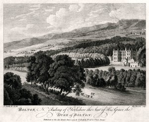 Bolton, North Riding de Yorkshire la Sede de Su Gracia el Duque de Bolton, 1775 de Michael Angelo Rooker