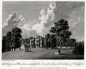 Jennings cerca de Maidstone en Kent, la Residencia de su Gracia la Duquesa de St Albans, 1776