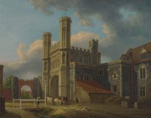 Puerta de San Agustín, Canterbury de Michael Angelo Rooker