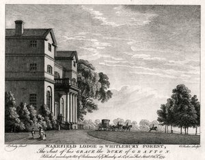 Lodge de Wakefield en el Bosque de Whitlebury, Northamptonshire, 1774 de Michael Angelo Rooker