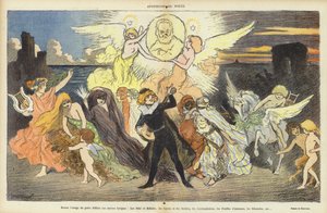 Centenario del nacimiento de Victor Hugo, ilustración para Le Rire