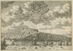 Castillo de Dudley: grabado en placa de cobre, nd [1653-1686]