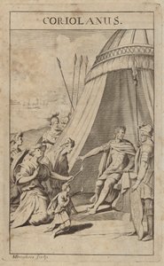 Cayo Marcio Coriolano, general romano de Michael Burghers