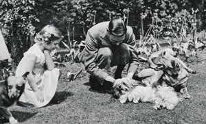 Rey Jorge VI y Princesa Margarita Rosa, 1937 de Michael Chance