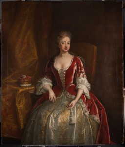 Retrato de Lady Elizabeth Percy, esposa de Carlos, sexto duque de Somerset (1667-1722) de Michael Dahl