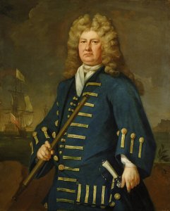 Retrato de Sir Cloudesley Shovell