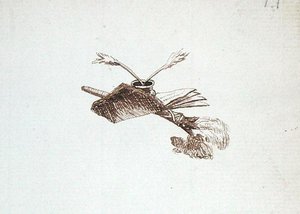 Dibujo del álbum de recortes de Michael Faraday de Michael Faraday