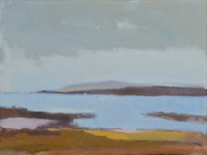 Iona, 2017 (óleo sobre lino) de Michael G. Clark