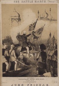 La Marcha de la Batalla (litografía)