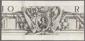 El sitio de La Rochelle: Placa 2, 1628-1630 de Michael Lasne