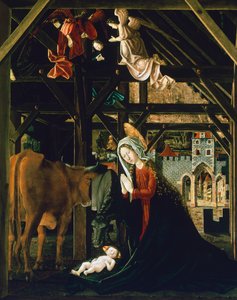 Natividad, del retablo de San Wolfgang