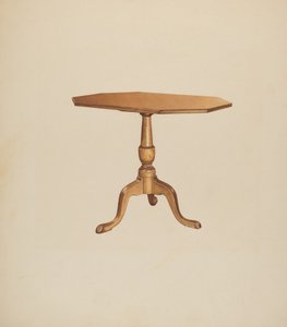 Trípode de Mesa, 1935-1942 de Michael Riccitelli