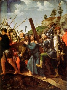 Cristo llevando la Cruz, c1518-c1525 de Michael Sittow