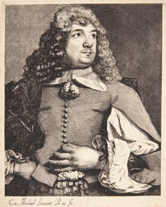 Retrato de un hombre de pie de Michael Sweerts