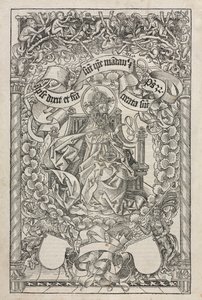 Nuremberg Chronicle:  The Emblem de Michael Wolgemut