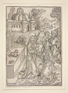 Página de Stephan Fridolin, The Treasure Keeper (Nuremberg: Anton Koberger, 1491) de Michael Wolgemut