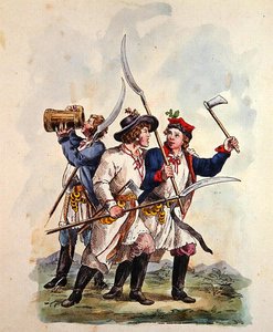 Trajes del ejército polaco después de 1700 de Michal Stachowicz