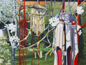 Le Printemps Musical, 2003 (óleo sobre tabla) de Michel Bultet