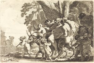 Silenus borracho de Michel Dorigny
