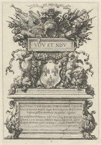 Frontispicio de Michel Dorigny, after Simon Vouet
