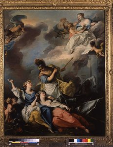Alegoría de la Paz de Viena en 1606