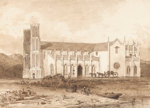 Iglesia Católica, Puerto España de Michel Jean Cazabon