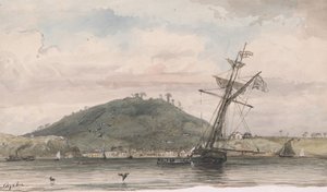 San Fernando y Naparima Hill de Michel Jean Cazabon