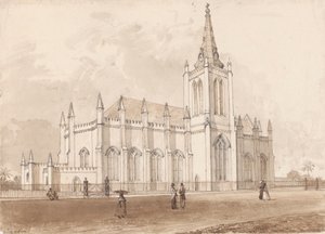 Iglesia de la Trinidad, Puerto España de Michel Jean Cazabon