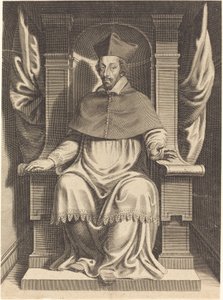 Armand Jean du Plessis, Cardenal Richelieu de Michel Lasne