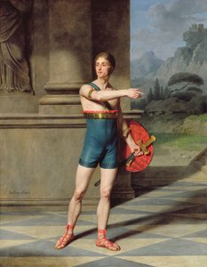 Retrato de Nicolas Baptiste en el papel de Horacio