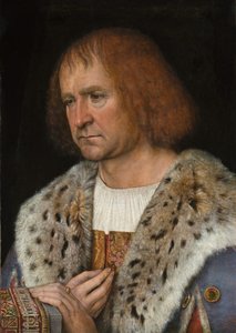 Retrato de Diego de Guevara (?) de Michel Sittow