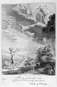 Clytie transformada en un girasol, 1655 de Michel de Marolles