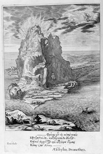 Encélado enterrado debajo del Monte Etna, 1655