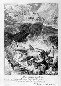 La muerte de Hércules, 1655