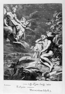 La Luna y Endimión, 1655 de Michel de Marolles