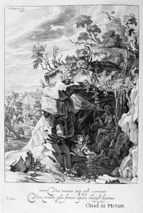 La ninfa Eco convertida en sonido, 1655 de Michel de Marolles