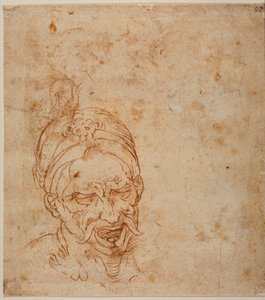 Estudio de la cabeza oriental de Michelangelo (after) Buonarroti