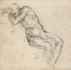 Un Hombre desnudo durmiendo, c1490-1560