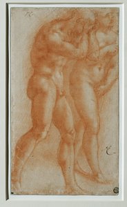 Adam et Eve chassee du Paradis - Adán y Eva expulsados del paraíso, copia según Masaccio ...