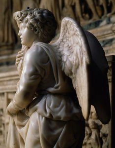 Candelabro de ángel para el Arca de San Domingo